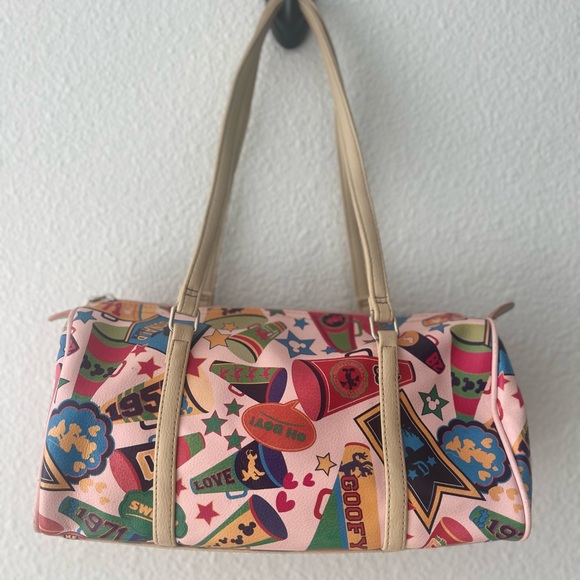Disney Handbags - Disney Mini Purse - Cheerleader Megaphone Pink Purse - Disneyland Resort Purse